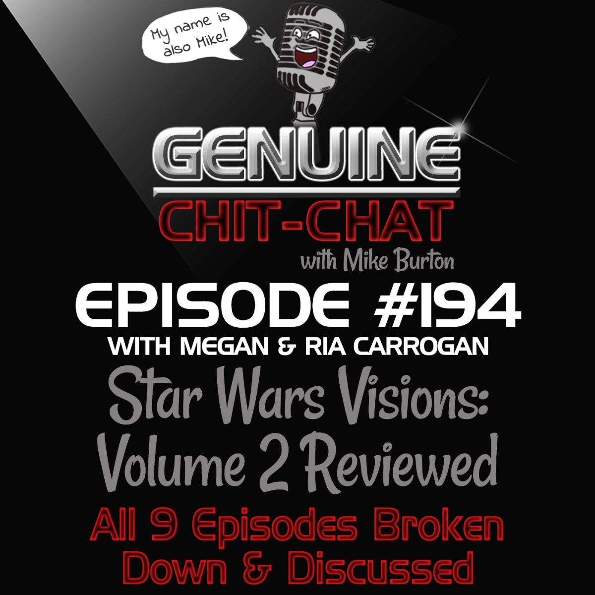 #194 – Star Wars: Visions Volume 2 Reviewed: All 9 Episodes Broken Down & Discussed With Ria Carrogan & Megan