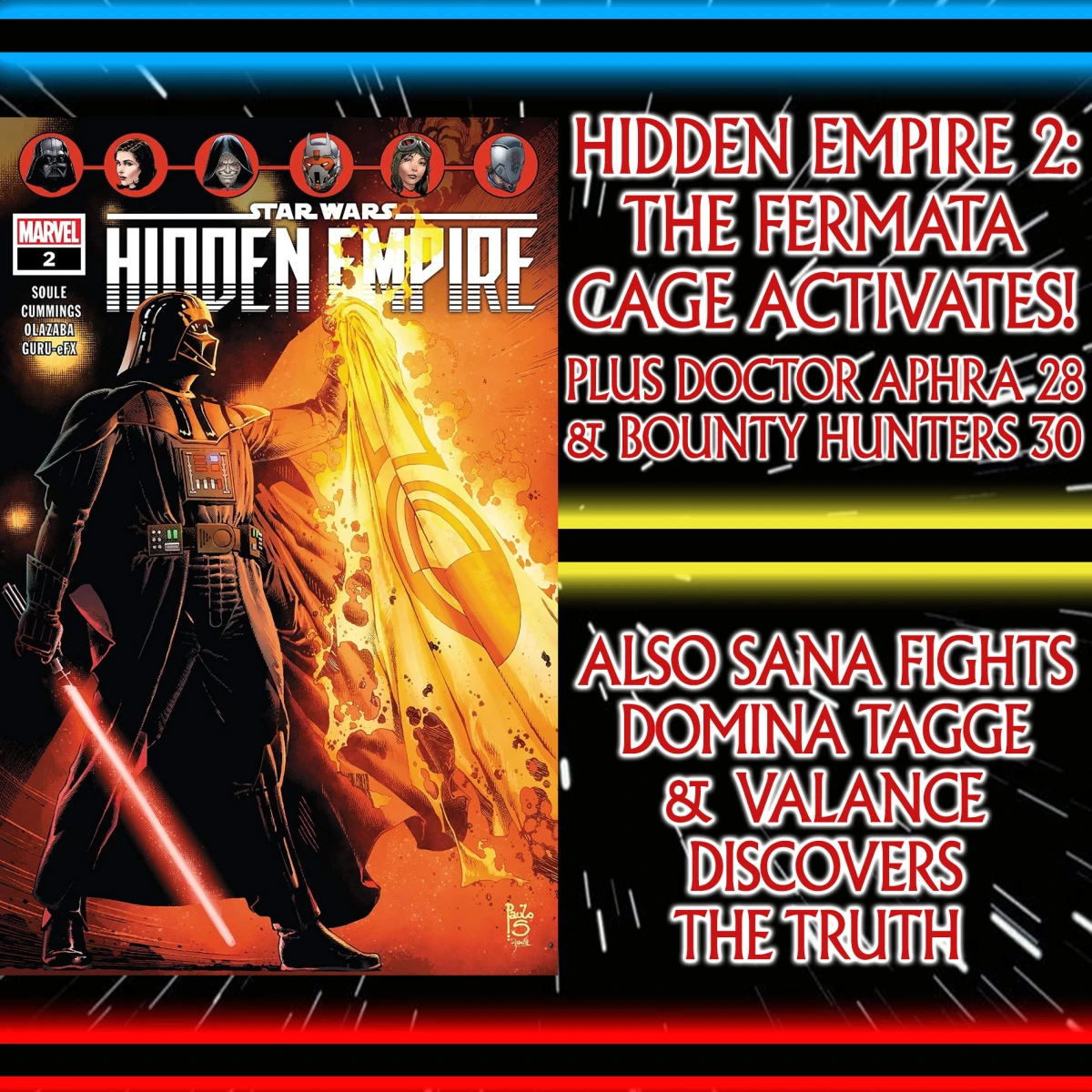 Hidden Empire 2: The Fermata Cage Activates! Plus Sana Fights Domina Tagge & Valance Discovers The Truth (HE2, DA28 & BH30) – Ep 122